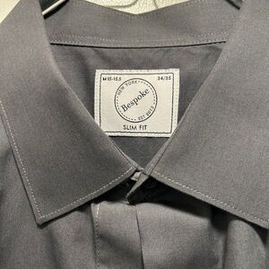 Bundle 3 Bespoke Dress Shirt Red   Maroon and dark grey